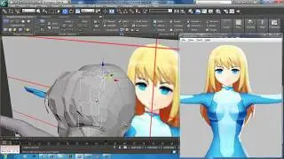 How to model hair in 3ds Max pt 6