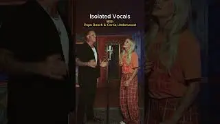 Isolated Vocals - Papa Roach with @carrieunderwood