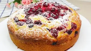 Very tasty and very quick cake for tea! I am sure you will like it. # 130