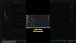 Sending emails with Javascript and Emailjs #shorts #website #emailjs #htmlcss #webdesign
