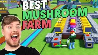 How This Mushroom Farm Made ME BILLIONS In Block Tycoon ROBLOX!