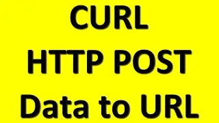 ✔ CURL ⚡ How to make HTTP Post request with cURL? 🔥 Tecq Mate Tutorials ✌