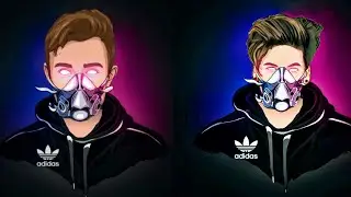 How To Make Scout Vector Logo On PicsArt| How To Make Gaming Logo Like Scout- Karan Golani