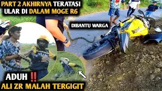 MALAH BUAT CANDAAN BIKIN NGAKAK KELUARIN ULAR DI DALAM MOGE R6 INI AKIBATNYA