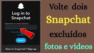 Como recuperar fotos, vídeos e bate-papos excluídos do Snapchat (2024)