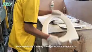 How we produce a UF seat cover?