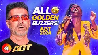 ALL Golden Buzzers On AGT 2024! 🌟