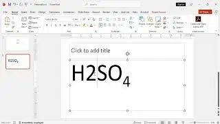 How to use subscript and superscript PowerPoint shortcut key