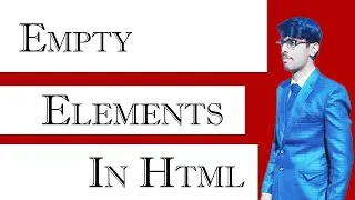 Empty elements in HTML | W3Schools com | HTML Course