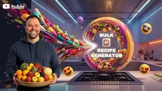 AI Recipe Generator with Ingredients (Bulk Generation)