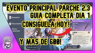 EVENTO PRINCIPAL SOMBRA DE NIEVE Y POLVO PARCHE 2.3 GUIA COMPLETA / Genshin Impact Español