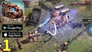 Mecha Domination Rampage Global Launch Gameplay Walkthrough Part 1 (Android, ios)