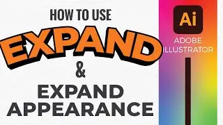 How to Use Expand and expand appearance in Adobe Illustrator