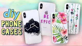 DIY PHONE CASES (Easy + Cute)  | JENerationDIY