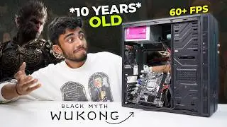 Playing Black Myth Wukong🤩 On My 10 YEARS OLD PC! 60+ FPS ⚡