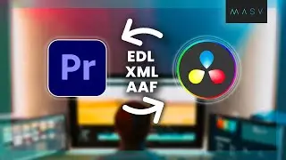 EASY Premiere Pro to DaVinci Resolve Workflow | Edit ↔️ Color Grading