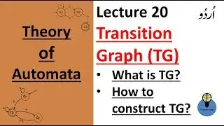 lecture 20: transition graph in automata in urdu | transition graph in theory of computation hindi