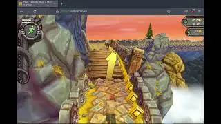 Temple Run 2 in web browser | playing is hard