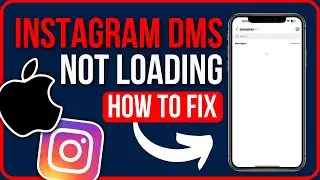 [FIXED] INSTAGRAM DMS NOT LOADING IPHONE (2024) | Fix Instagram DMs Stuck on Loading Screen