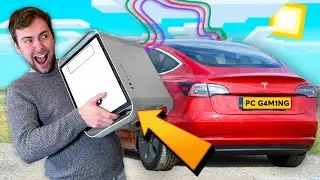 I turned my Tesla Model 3 into a Gaming PC !