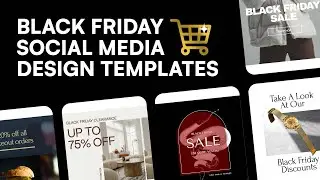 Black Friday Design Templates for Social Media