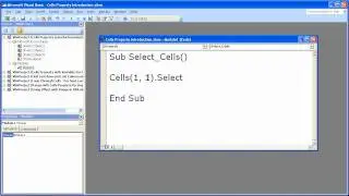 Excel Macro VBA Tip 13 - Select cells with the Cells Property in Excel Macros