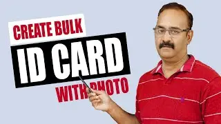 Create Bulk ID Cards with Photos in CorelDRAW Using Our ID Card Macro ! 