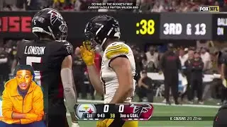 Reacting to Pittsburgh Steelers vs. Atlanta Falcons Game Highlights | NFL 2024 Season Reaction!