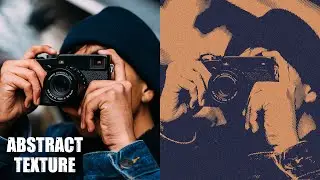Abstract Texture Image Effect - Photoshop Tutorial