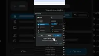 NUEVO MODO OSCURO EN GOOGLE DRIVE EN PC WEB 2024
