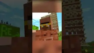 Весёлая песня про жителя в minecraft!