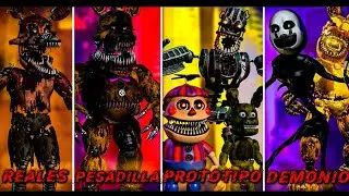 ¿Son Los Nightmares Reales? || Teoría FNaF | Five Nights at Freddy's