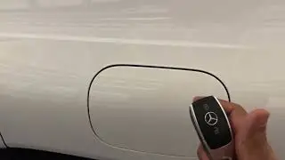 How to Open Gas Cap and Add Fuel on Mercedes-Benz