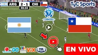 Argentina vs. Chile en vivo, donde ver a que hora juega Argentina Chile Eliminatorias Copa del Mundo