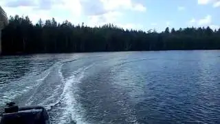Лодочный мотор SUZUKI DF5! Глиссер;)