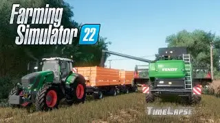 Farming Simulator 22 / Timelapse / Map Kolonia #02 / FENDT 6275L&828