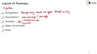 Layout of Taxiways - Airport Engineering  - Transportation Engineering 2