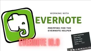 How to Pin the Evernote Helper to the Windows Task Bar