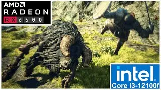 RX 6600 + i3 12100F | Dragon Dogma 2 - FSR Test! (Vernworth City)