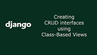 Make a CRUD Application With Django | Crispy Forms 