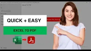 How To Convert Excel In Pdf In Pdf Converter Editor For Office