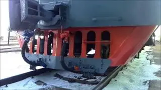 ВЛ10у с открытым Тяговым Электро-Двигателем приехал...