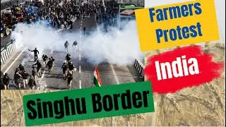 The Indian Farmers' Protest | Farmers Protest in India | Delhi Chalo | Farmers Protest in Delhi