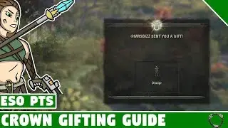 ESO Crown Store Gifting Guide! Gifting come to Elder Scrolls Online Summerset!