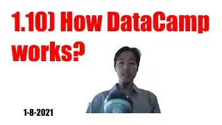 1.10) How DataCamp works?