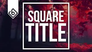 How To Create A Square Title - Sony Vegas Tutorial