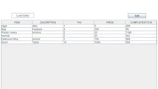 How to Display Selected Database Columns in JTable in Java Swing - Intact Abode