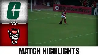 Charlotte vs. NC State Match Highlights | 2024 ACC Women's Soccer