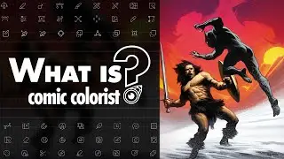 What is a comic colorist?