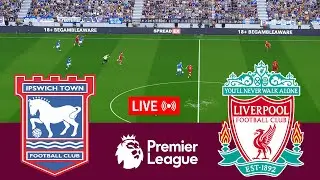 [LIVE] Ipswich town vs Liverpool Premier League 24/25 Full Match - Video Game Simulation PES 2021